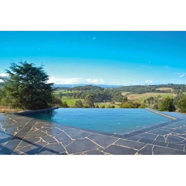 Midnight Glow Limestone Crazy Paver