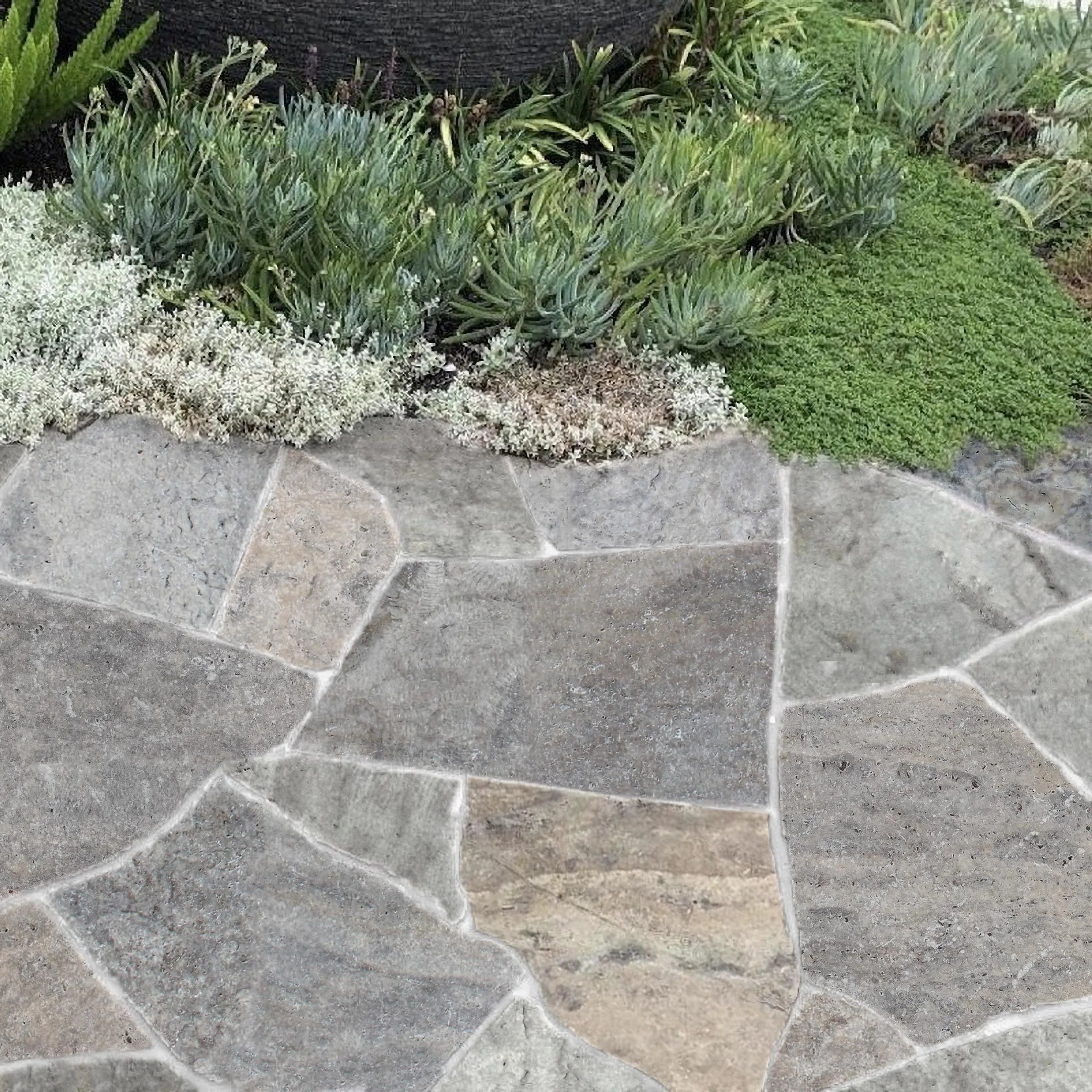 Silver Travertine Crazy Paver