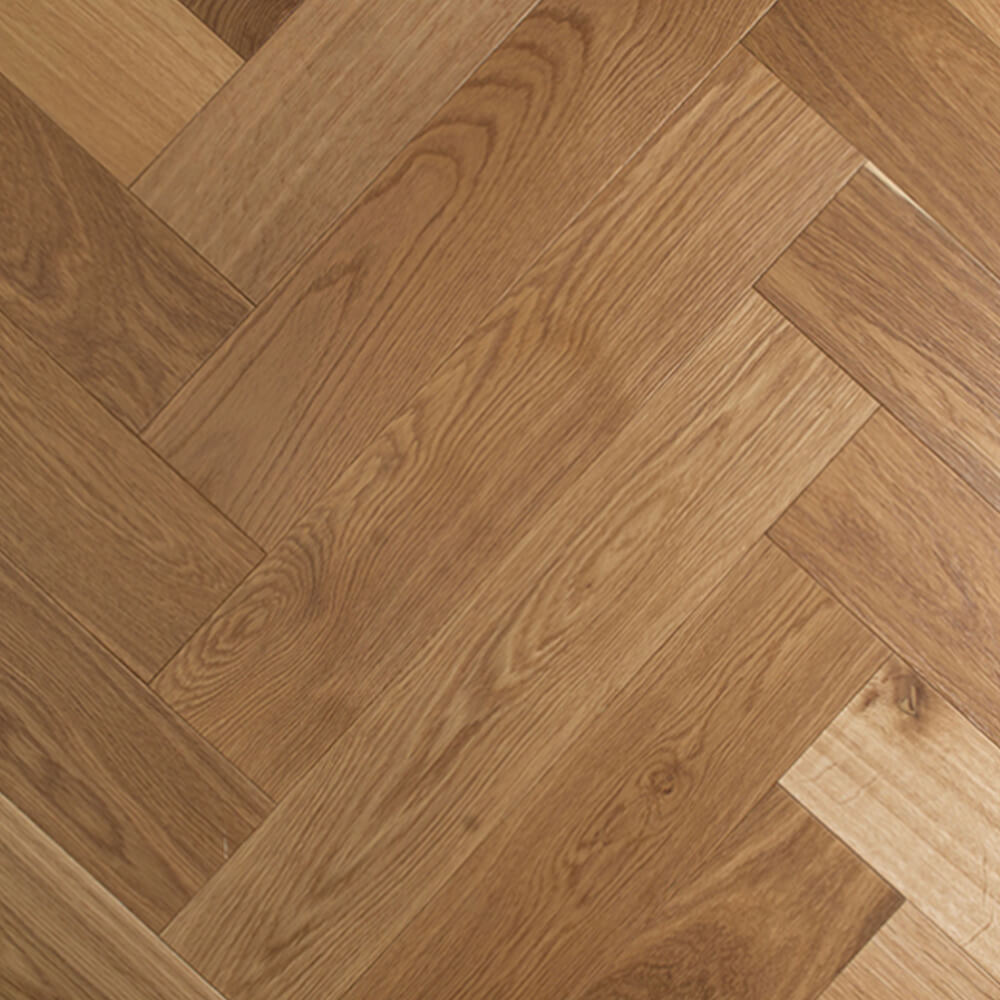 DE MARQUE OAK Herringbone Cognac
